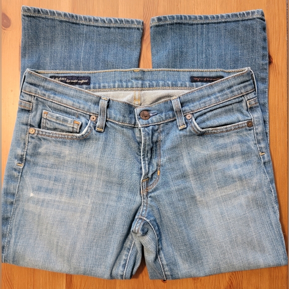 Citizens Of Humanity Denim - Citizens of humanity low waist cropped, size 29